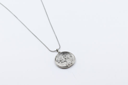 Figural Medallion Men's Necklace