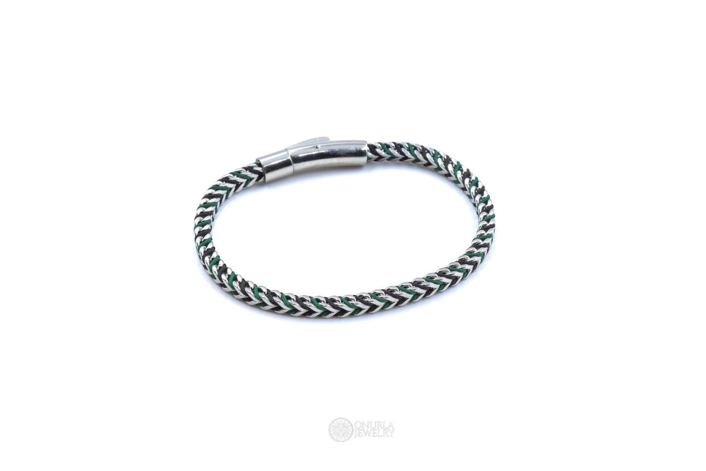 Knitted Steel Men's Bracelet