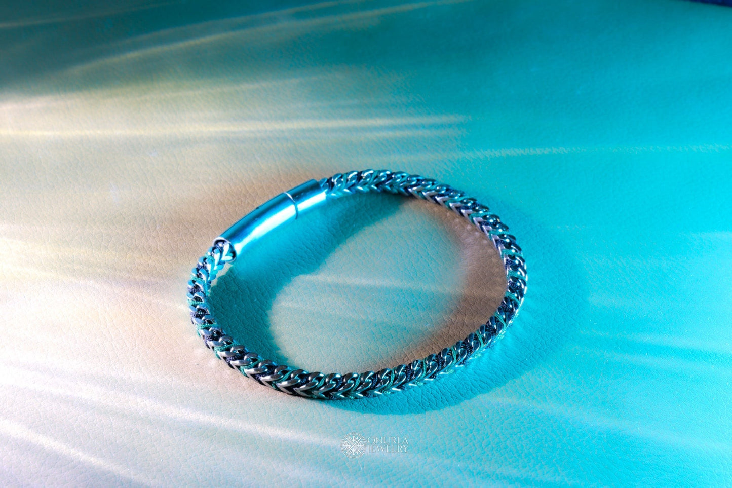 Knitted Steel Men's Bracelet