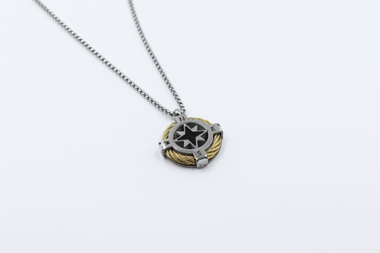 Compass Star Men's Necklace