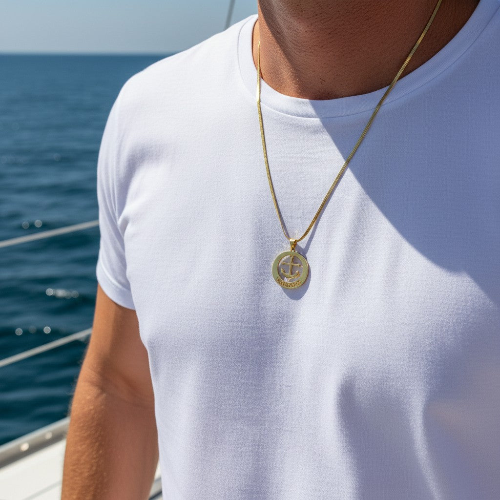 Anchor Men's Necklace