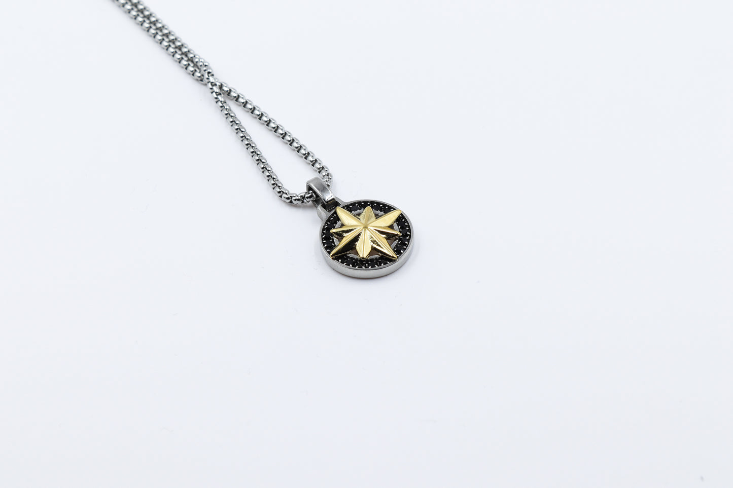 Compass Star Men's Necklace