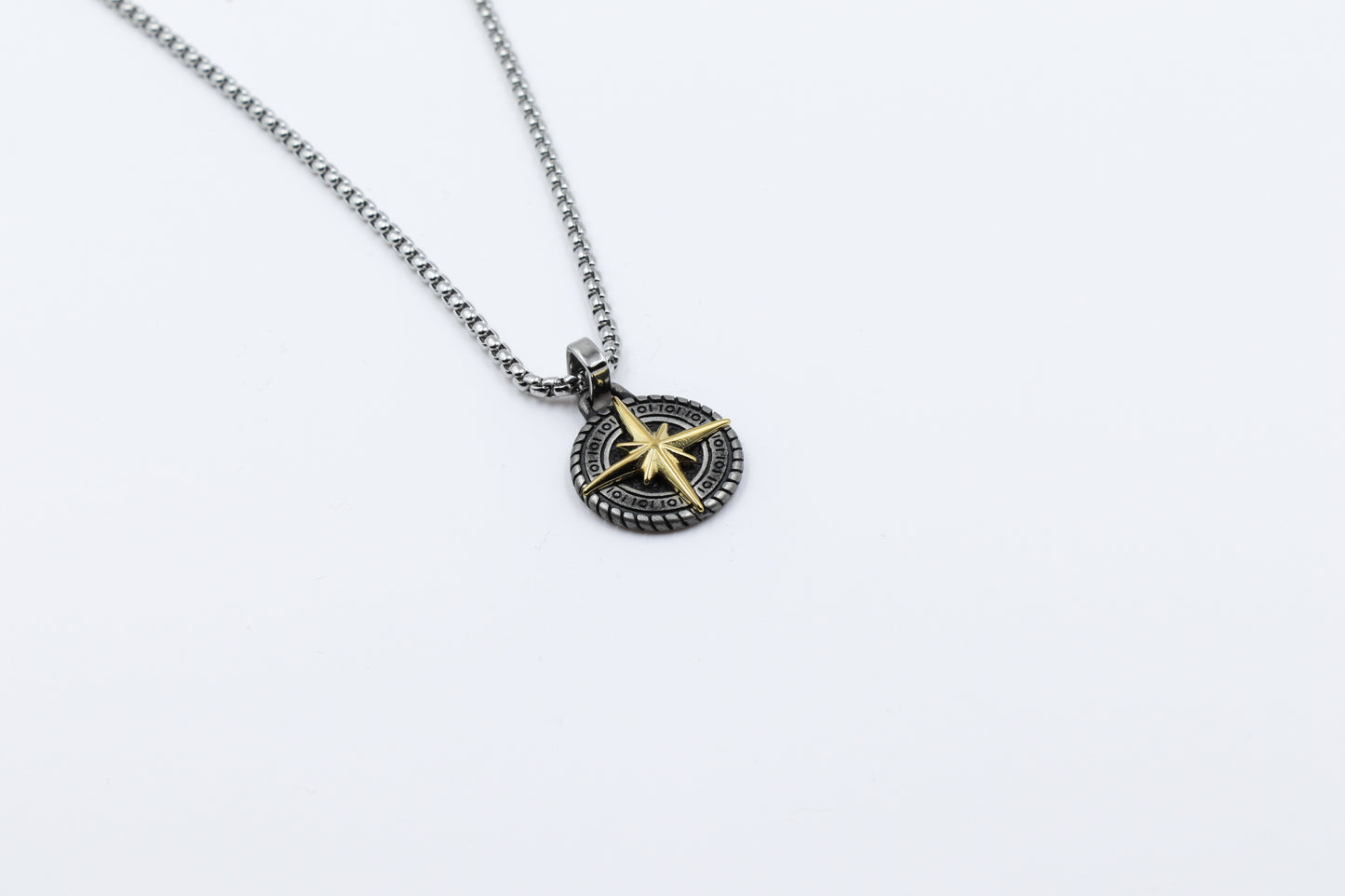 Compass Star Men's Necklace