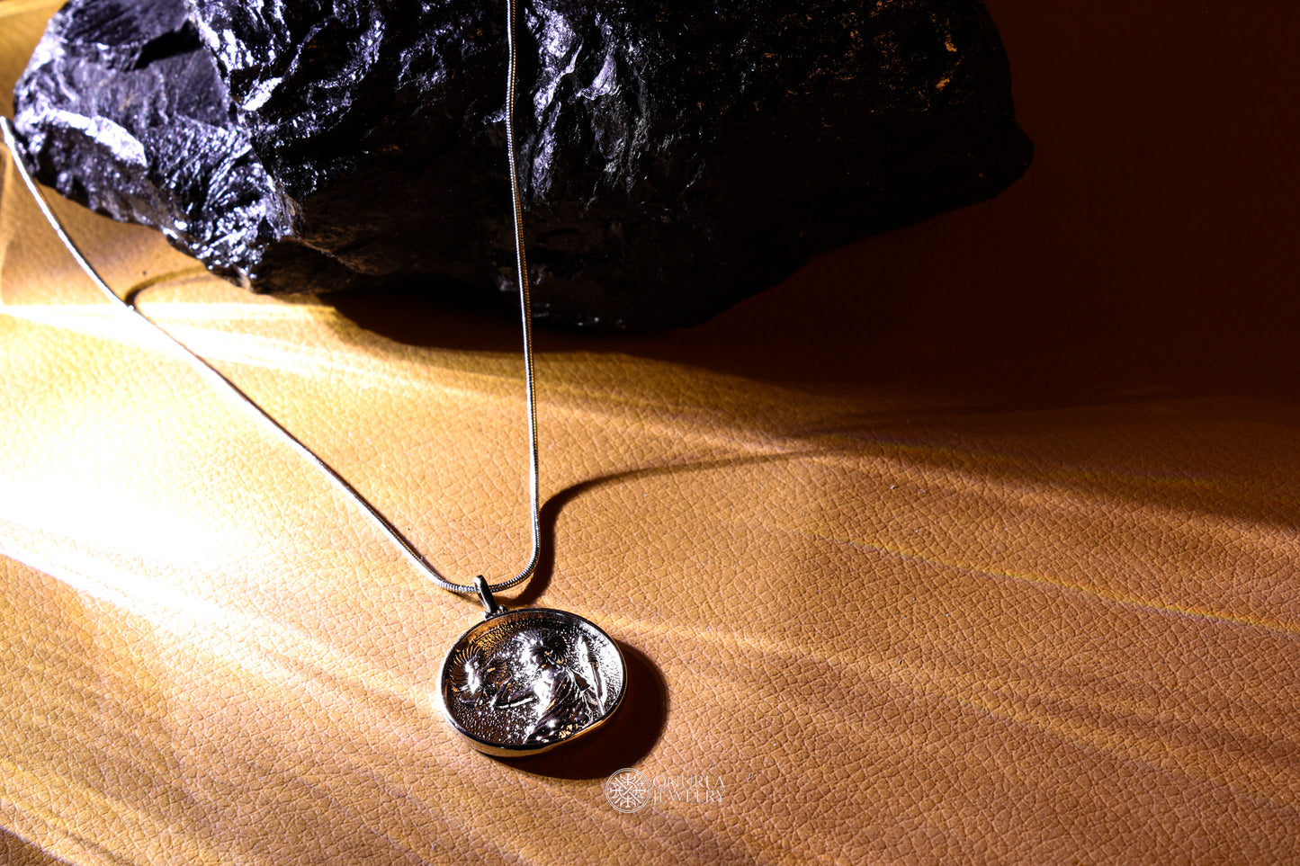 Figural Medallion Men's Necklace