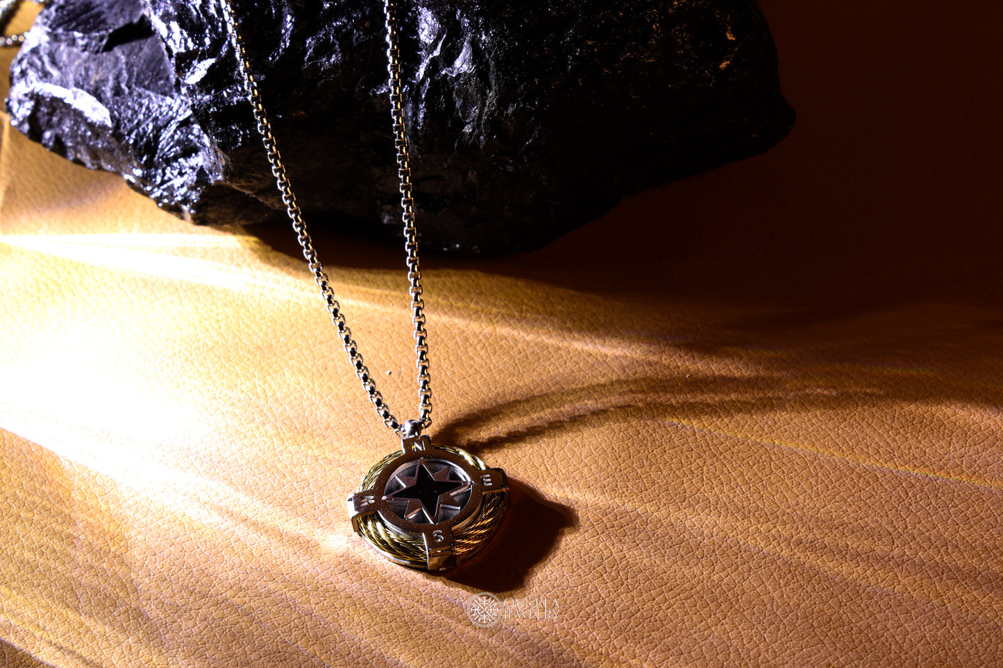 Compass Star Men's Necklace