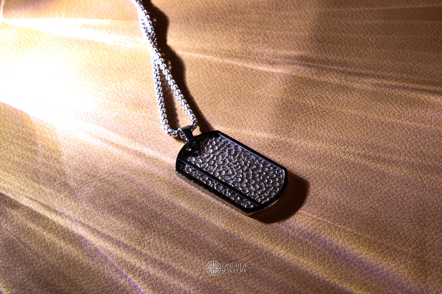 Minimalist Dog Tag Men's Necklace